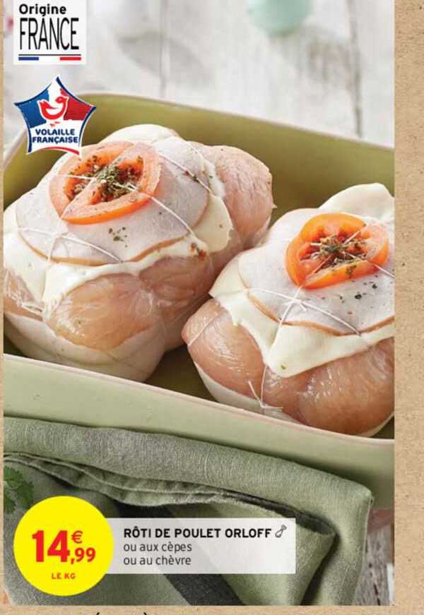 Rôti De Poulet Orloff