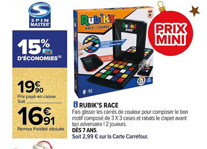 rubik's race spin master