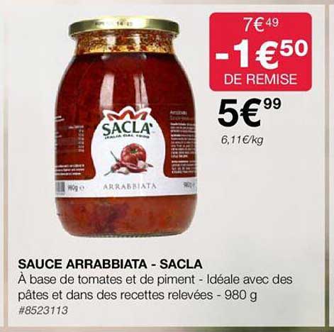 Sauce Arrabbiata - Sacla