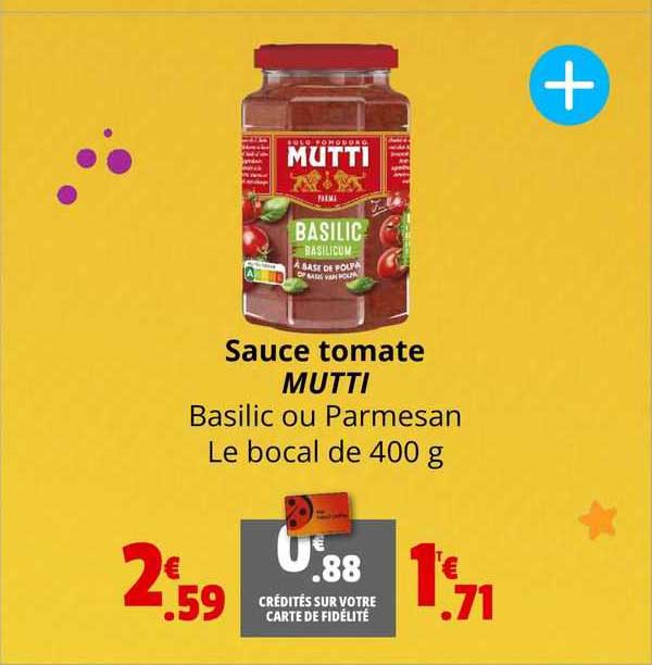 Sauce Tomate Mutti