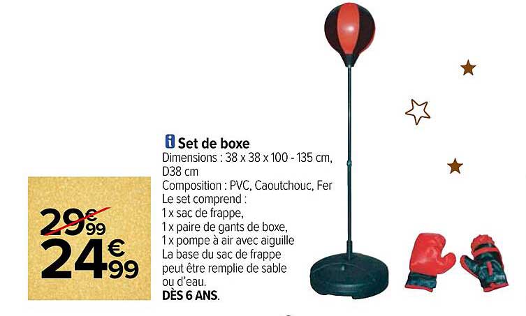 set de boxe