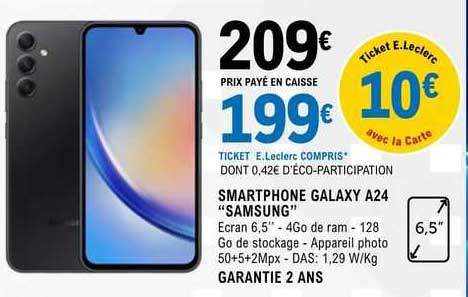 smartphone galaxy a24 "samsung"