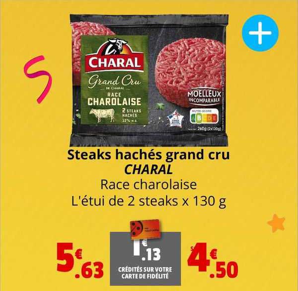 Steaks Hachés Grand Cru Charal
