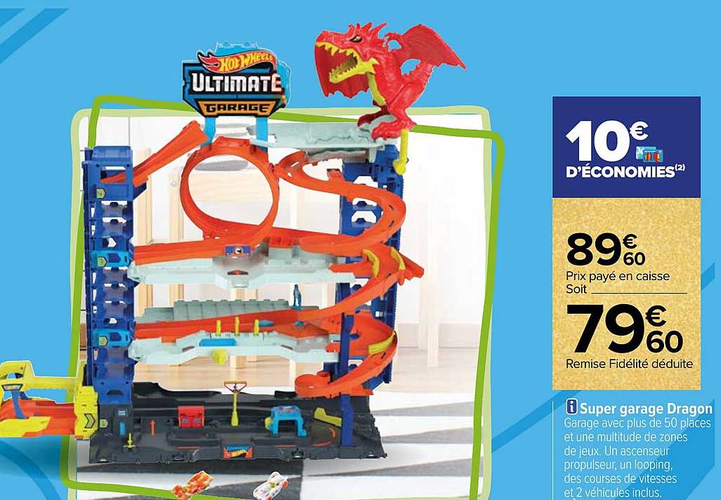 Super Garage Dragon Hot Wheels Ultimate