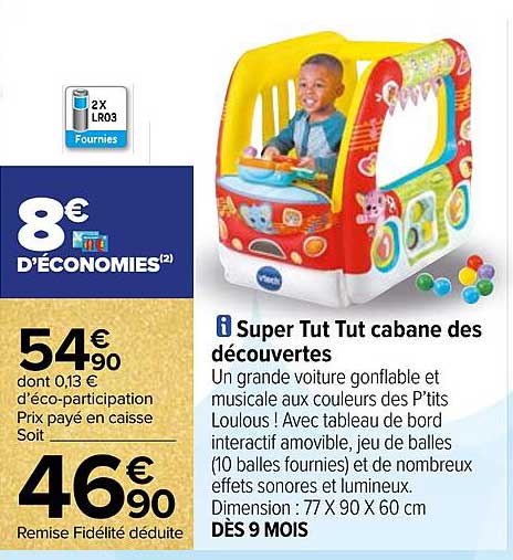 super tut tut cabane des découvertes