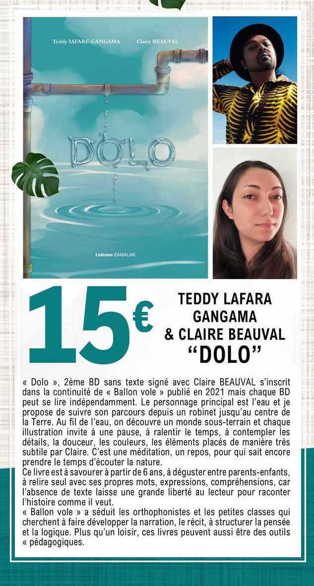 Teddy Lafara Gangama & Claire Beauval "dolo"