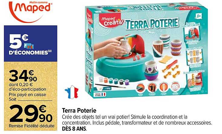 terra poterie maped creativ