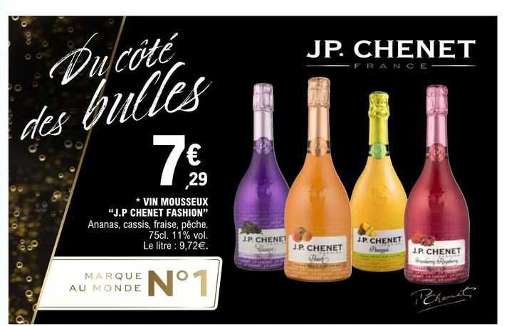 vin mousseux "j.p. chenet fashion"
