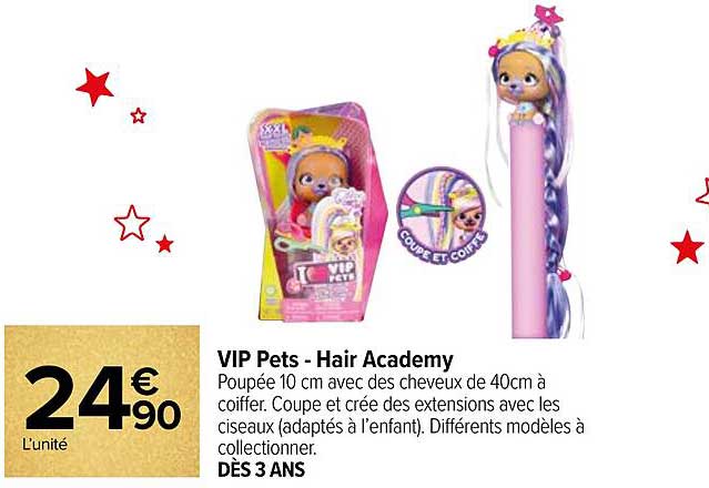 vip pets - hair academy