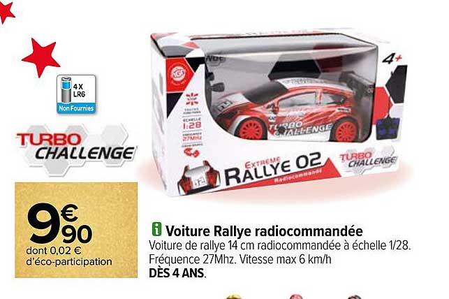 voiture rallye radiocommandée