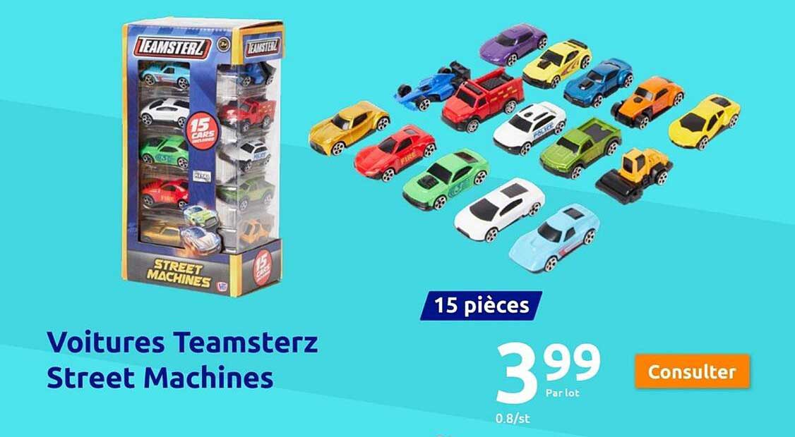 voitures teamsterz street machines