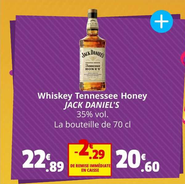 whiskey tennessee honey jack daniel's
