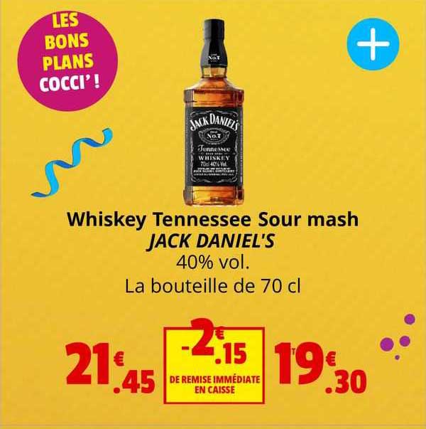 whiskey tennessee sour mash jack daniel's