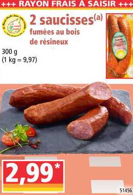 2 Saucisses