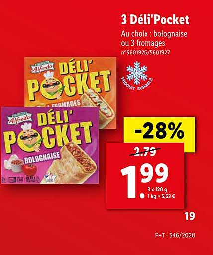 3 Déli'pocket
