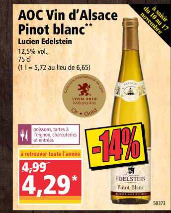 aoc vin d'alsace pinot blanc