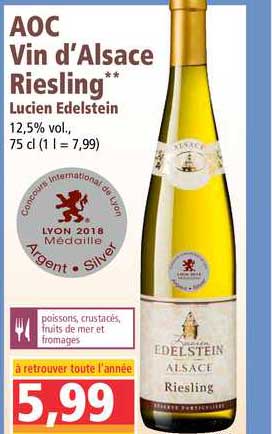 aoc vin d'alsace riesling lucien edelstein