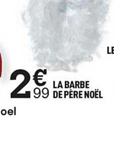 barbe de père noël