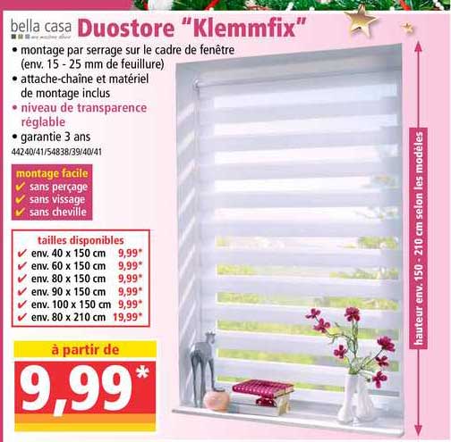 bella casa duostore "klemmfix"