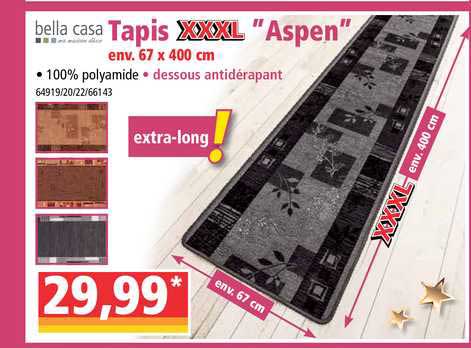 bella casa tapis xxxl "aspen"