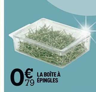boîte à épingles