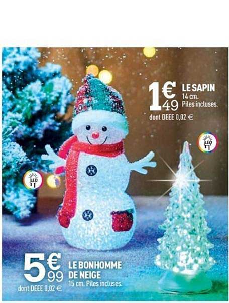 bonhomme de neige sapin
