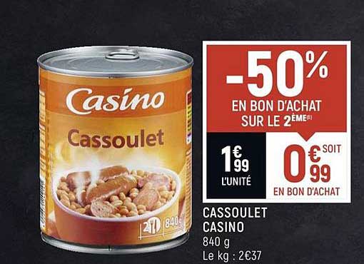 Cassoulet Casino