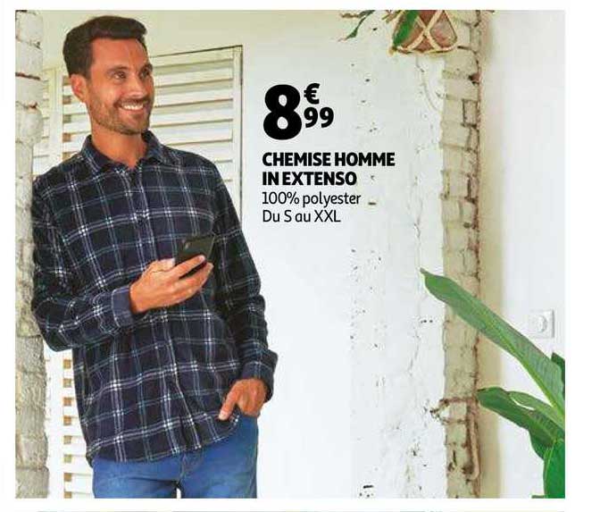 chemise homme in extenso