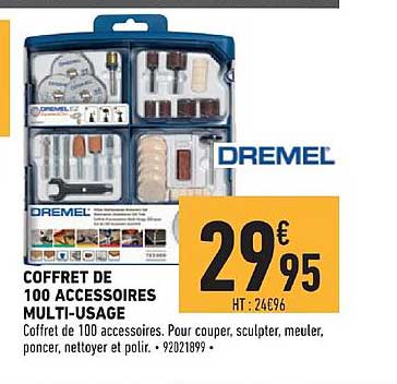 coffret de 100 accessoires multi usage