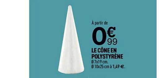 Cône En Polystrène
