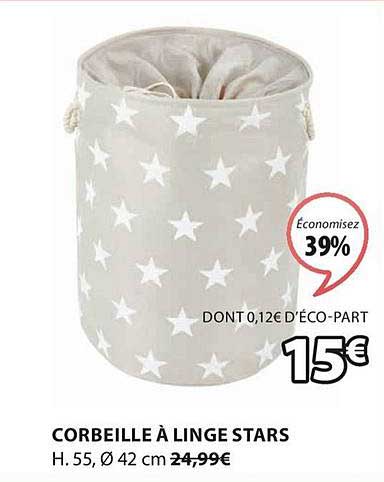 corbeille à linge stars