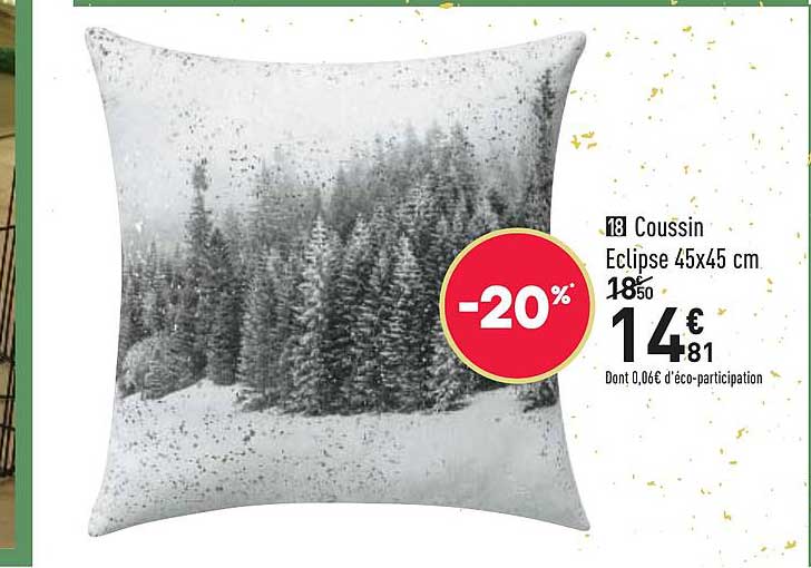 coussin eclipse 45x45cm