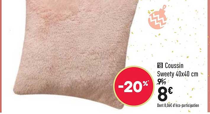 coussin sweety 40x40 cm