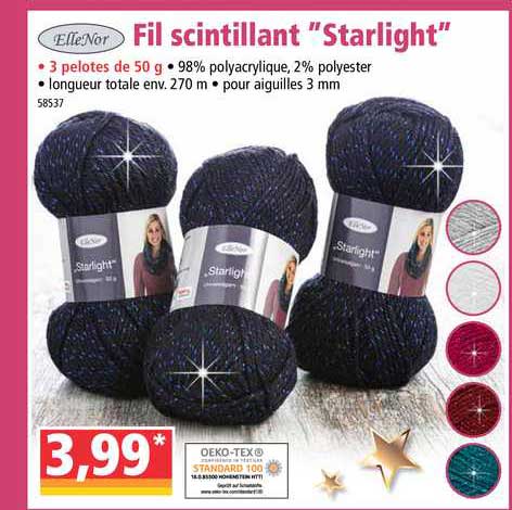 ellenor fil scintillant "starlight"