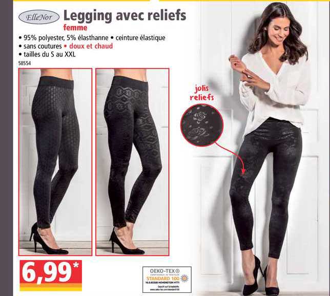 Ellenor Legging Avec Reliefs