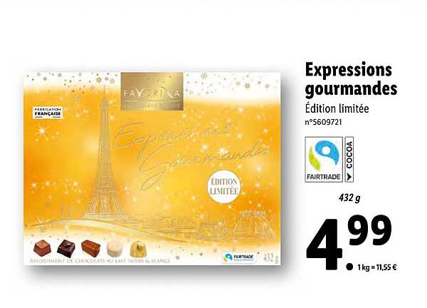 expressions gourmandes favorina