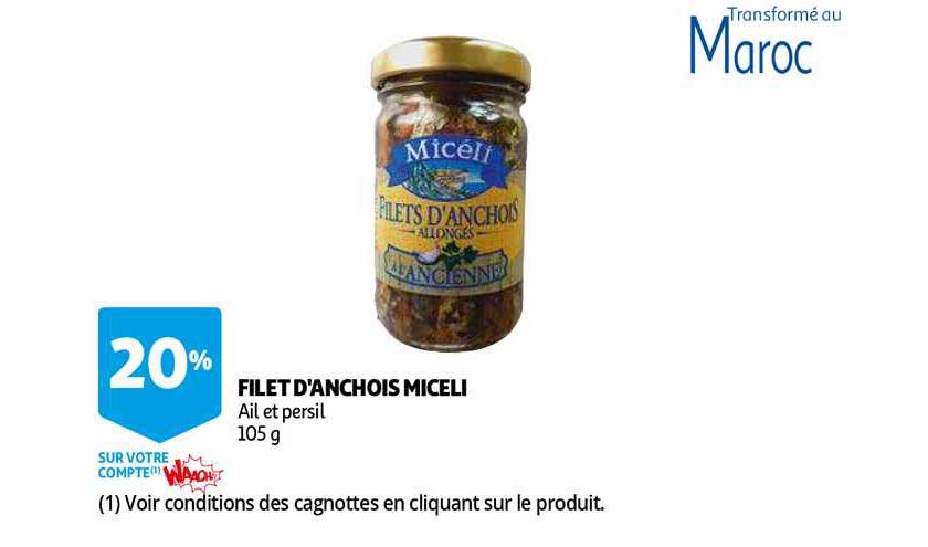 Filet D'anchois Miceli