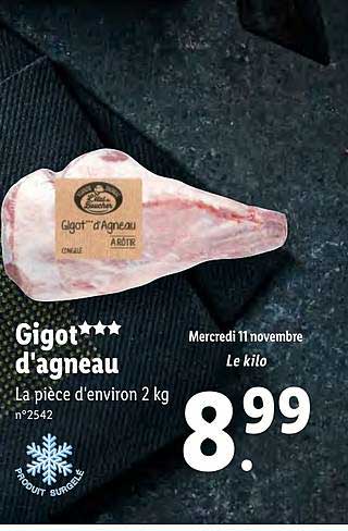 gigot d'agneau
