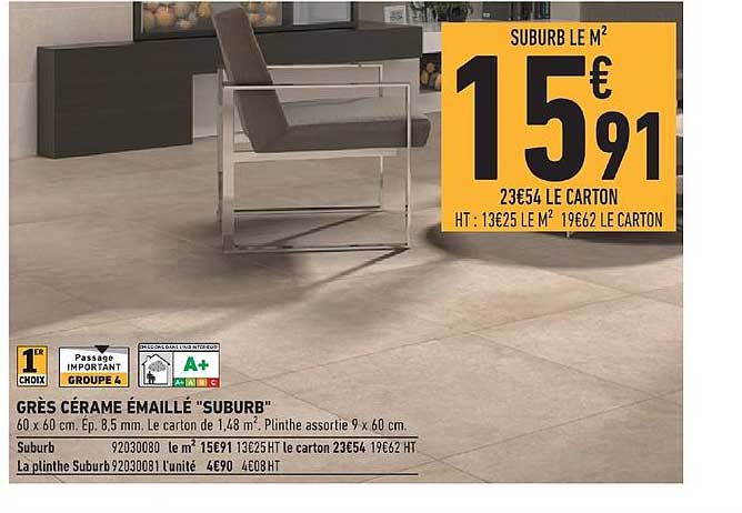 grès cérame émaillé suburb