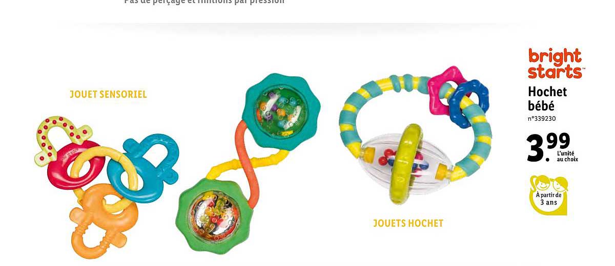 Hochet Bébé Bright Starts
