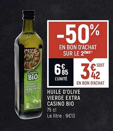 Huile D'olive Vierge Extra Casino Bio