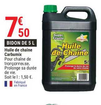 Huile De Chaîne Carbumix