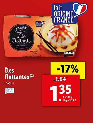 île flottantes envia