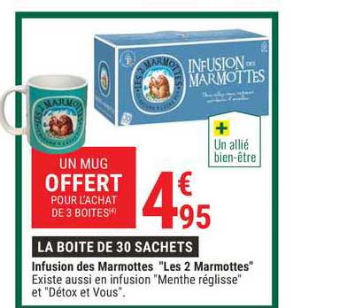 Infusion Des Marmotte "les 2 Marmottes"