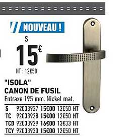 isola canon de fusil