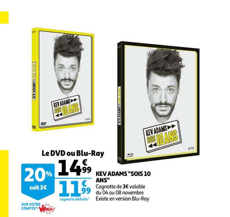 kev adams "sois 10 ans"