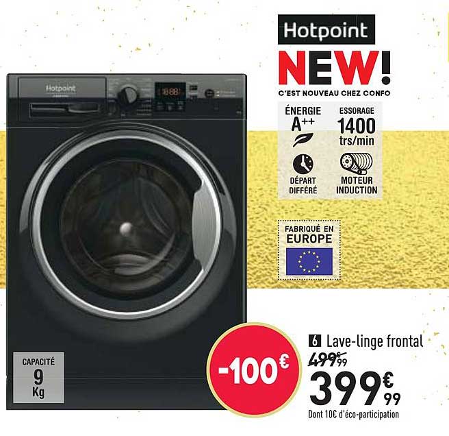 lave linge frontal hotpoint
