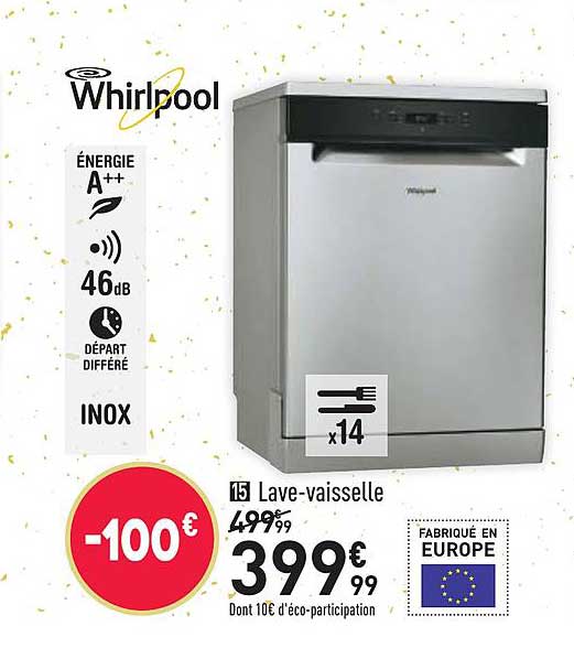 lave vaisselle whirlpool