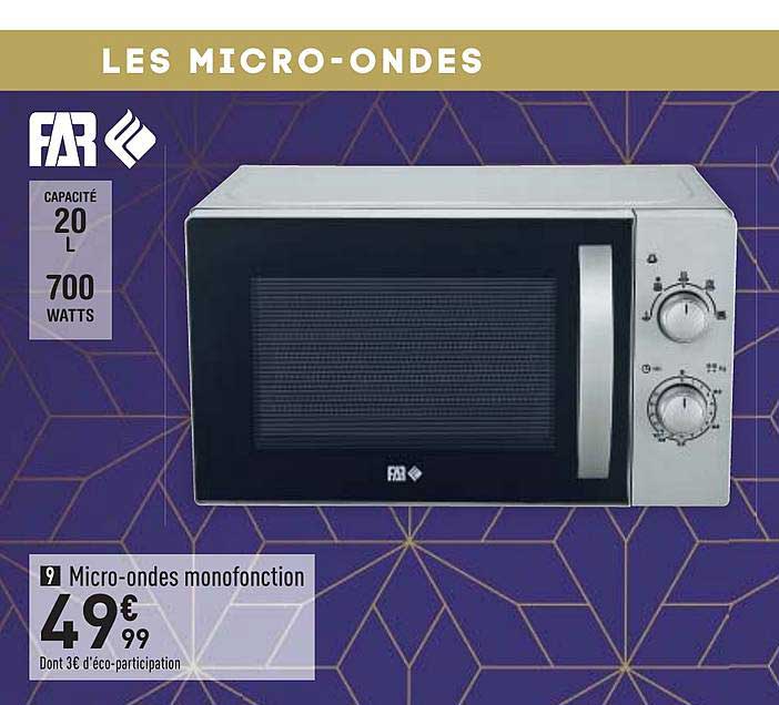 micro ondes monofonction far