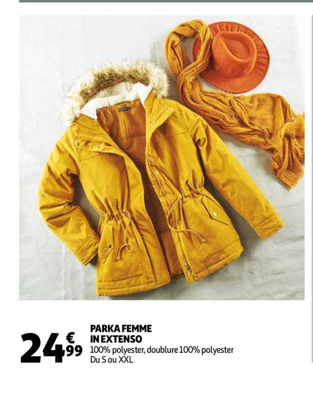 parka femme in extenso